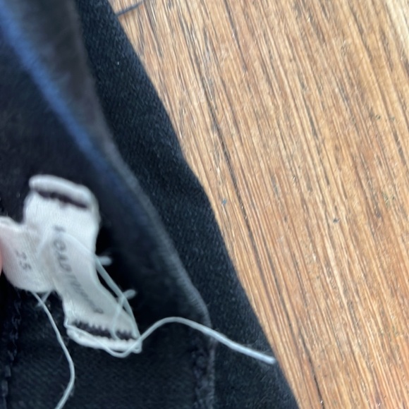 Madewell black road tripper skinny jeans size 25 - Picture 5 of 8